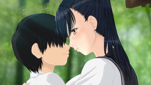 The naughty experience is θ in a Shinto shrine